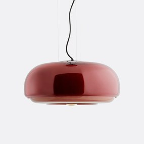 Hanglamp in gekleurd glasØ45 cm, Kinoko