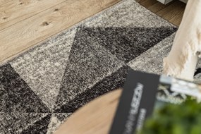Tapijt FEEL 5672/16811 Drieho grijskleuring / anthracytkleuring / crème