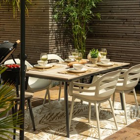 Garden Impressions Penedo tuintafel 160x90 cm - light teak vironwood