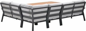 Garden Impressions Lissabon lounge dining set 5-delig L of R - valley sand