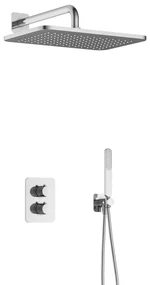 Hotbath Gal IBS40ACR inbouwdouche met 27x40cm hoofddouche chroom