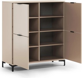 copy of Kast LANA 02 beige - STAANDE 4-DEURS KAST