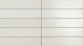 Valence Orizz vloertegel bianco lux 6.5x29cm wit