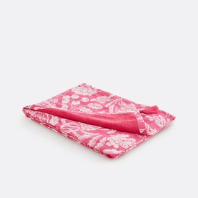 Fouta XL, bloemenprint, badstof voering, LINDA