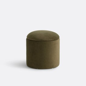 Poef met opbergruimte, fluweel, Timour