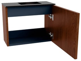 Mondiaz Joya 50cm toiletmeubel ruby met wastafel faye rechts zonder kraangat urban