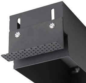 Inbouwspot zwart draai- en kantelbaar Trimless 2-lichts - Oneon Honey