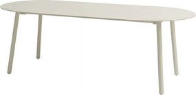 Taste by 4 Seasons Alba tuintafel Linen met keramisch tafelblad 220 x 100 cm Tuintafel beige weerbestendig