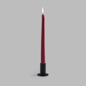 Set van 12 gladde kaarsen, hoogte 25 cm, CASPAR