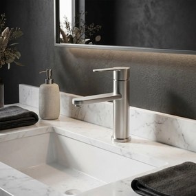 Wastafelkraan Rea Arcos Brush Nickel