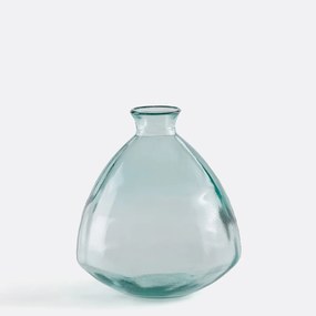 Vaas dame-jeanne in glas H19 cm, Izolia