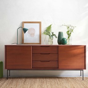 Buffetkast in fineer notenhout, Noyeto