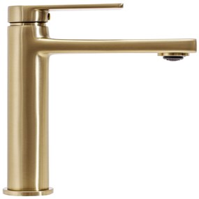 Wastafelkraan Rea Verso Gold Brush Low