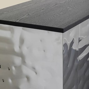 Chroom Design Thuisbar - 120x48x105cm.