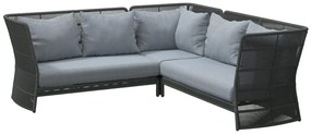 4 Seasons Outdoor Oriënt hoekbank 3-delig - SALE  Loungeset    houtkleur weerbestendig