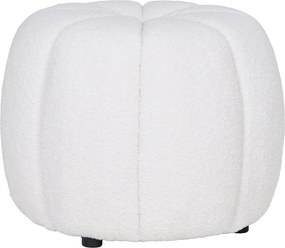 Paisley Poef Bouclé - Off-White