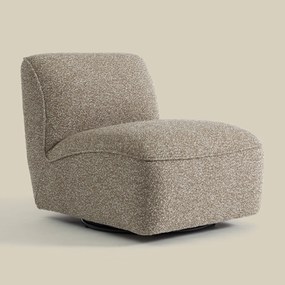Draaibare Fauteuil Bruin Zonder Armleuning