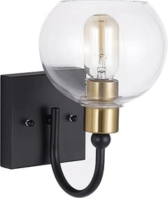 Wandlamp black gold APP1580-1W
