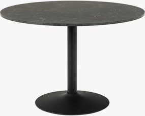 Ronde eettafel Ibiza met tafelblad met marmereffect