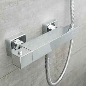 Schutte TOKYO thermostatische mengkraan douche, chroom
