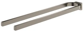 GROHE Selection Handdoekhouder - 36cm - dubbel - niet draaibaar - brushed hard graphite 41059al0