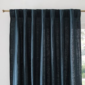 Linnen gordijn afgewerkt met verdekte lussen, Elba