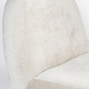 Zuiver Eden Sand Ronde Fauteuil Draaibaar Zandkleur