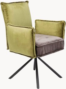 Fluwelen draaistoel Chelsea