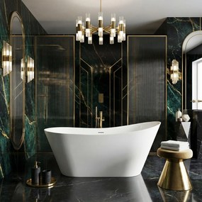 Vrijstaande acrylbadkuip Lusso Slim 170