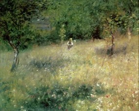 Pierre Auguste Renoir - Kunstdruk Spring at Chatou, c.1872-5, (40 x 35 cm)