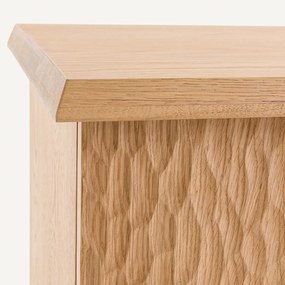 Eiken en fineer 4-deurs buffetkast, Guts