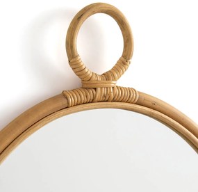 Ronde spiegel in rotanØ52 cm, Nogu
