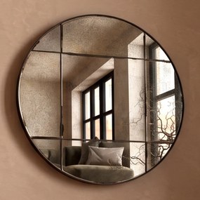 Dutchbone Mado S Ronde Spiegel Verweerd Small - 40x40cm