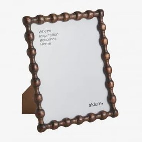 Tessaia Mangohouten Fotolijst Donker Handvat Hout & 20 X 25 Cm - Sklum