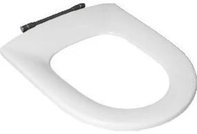 Villeroy & Boch O.novo closetzitting zonder deksel met doorlopende scharnieren wit 9m636101
