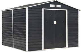 Lahti metalen gereedschapshuis 2,8 x 3,2 m Store Boss antraciet