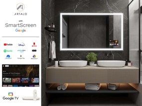 SMART spiegel met LED verlichting M1 premium + SmartScreen with Google TV