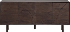 Dressoir Met Organisch Patroon - 170x40x76cm.