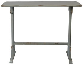Dutchbone Declan Grijze Ijzeren Bartafel - 140 X 50cm.