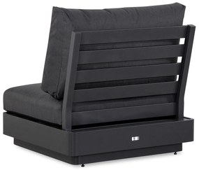 Hoek loungeset  Aluminium Grijs 4 personen Famous furniture Taranto