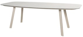 Taste by 4 Seasons Manolo tuintafel latte met geprint keramisch blad 240 x 103 cm      beige weerbestendig