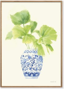 Ingelijste digitale print Palm Chinoiserie IV