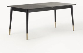 Uitschuifbare eettafel Fenwood van eikenhout, 180 - 260 x 90 cm