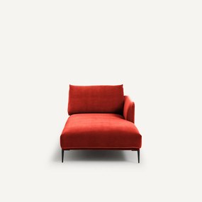 Longchair fluweel, Oscar design E. Gallina