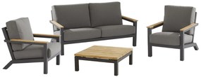 4 Seasons Outdoor Capitol loungeset *** Showroommodel*** Loungeset   antraciet weerbestendig