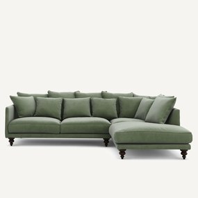 Fluwelen hoekbank, LAZARE