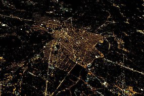 Foto light of city at night, gdmoonkiller, (40 x 26.7 cm)