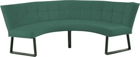 Eetkamerbank - Amsterdam - stof Element bosgroen 20 - geschikt voor tafel 150 cm
