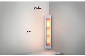 Sunshower Round Plus L infrarood + UV licht opbouw incl. installatieset hoek 185x33x25cm full body White L0600-L0101-SML0800
