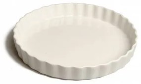Taart-/ quichevorm, porselein,Ø 22 cm